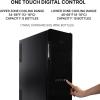 Koolatron Urban Series 18 Bottle Slim Dual Zone Wine Cooler, Thermoelectric Wine Fridge, Freestanding Wine Refrigerator for Home Bar, Kitchen, Apartment, Condo, Cottage