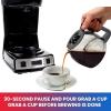 Total Chef Drip Coffee Maker – 12-Cup Programmable Coffee Machine With Glass Pot, Pause and Pour, Auto Shut-Off, Large Water Reservoir, Reusable Filter, Dishwasher Safe Carafe, Percoladora de Café