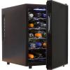 Koolatron 20 Bottle Wine Fridge – Freestanding Wine Cooler with Glass Door, 1.7 Cu Ft (48L), Beverage Can Refrigerator, Digital Temperature Control, Ideal for White, Red & Sparkling Wine, Champagne