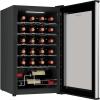 Koolatron Urban Series 12 Bottle Wine Cooler Refrigerator Dual Zone Thermoelectric Wine Fridge Freestanding Wine Cellar for Red White Sparkling Wine Ideal for Kitchen Apartment RV(24 Bottles)