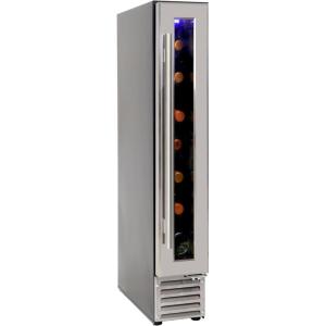 Koolatron 28 Bottle Wine Fridge – Wine Cooler with Glass Door, 3.5 cu. ft (100L), Beverage Can Refrigerator, Digital Temperature Control/Dual Temperature Zone, Ideal for White, Red, Sparkling Wine(7 Bottle)