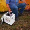 Coors Light Ice Chest Cooler – Portable Ice Bucket with Bottle Opener, Vintage Style, Insulated for Camping, Beach, Picnic, RV, BBQs, Tailgating, Fishing, Steel-Belted 18 Can Ice Box, 13L (14 qt)