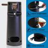 Kenmore Electric Can Opener – Arthritis-Friendly, Bottle Opener, Knife sharpener, Latas Abrelatas, Cord Storage, Automatic Countertop Appliance Stainless Steel Detachable Cutting Lever(Black And Grey)