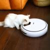 Lentek Automatic Pet Feeder – Auto Feeding Dispenser for Cat & Dogs, Set Time Dry Multiple Feeding, Alimentador Control, Programmable, USB Powered, Automatico De Sensor, 25 Oz Total Capacity, White