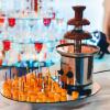 Total Chef 3 Tier Chocolate Fountain Machine – Mini Fondue Fountain for Chocolate, Cheese & Dessert – Fuente de Chocolate para Fiesta, Chocolate Fondue Set for Party and Events, Queso Fountain