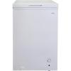 Koolatron Deep Freezer – Chest Freezer, 1 Wire Basket, Garage Ready, Meat Storage, Front Drain, Congelador For Home, Apartment, Basement, Dorm, Cottage, Manual Defrost, Stand Up, 3.5 Cubic Feet, White