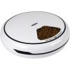 Lentek Automatic Pet Feeder – Auto Feeding Dispenser for Cat & Dogs, Set Time Dry Multiple Feeding, Alimentador Control, Programmable, USB Powered, Automatico De Sensor, 25 Oz Total Capacity, White