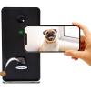Lentek Automatic Pet Treats Feeder – Auto Treat Feeding Dispenser For Cat & Dogs With HD Camera, Alimentador, Programmable, Wifi, Smart Phone Control, Electronic, Automatico De Sensor, 10 Oz Capacity