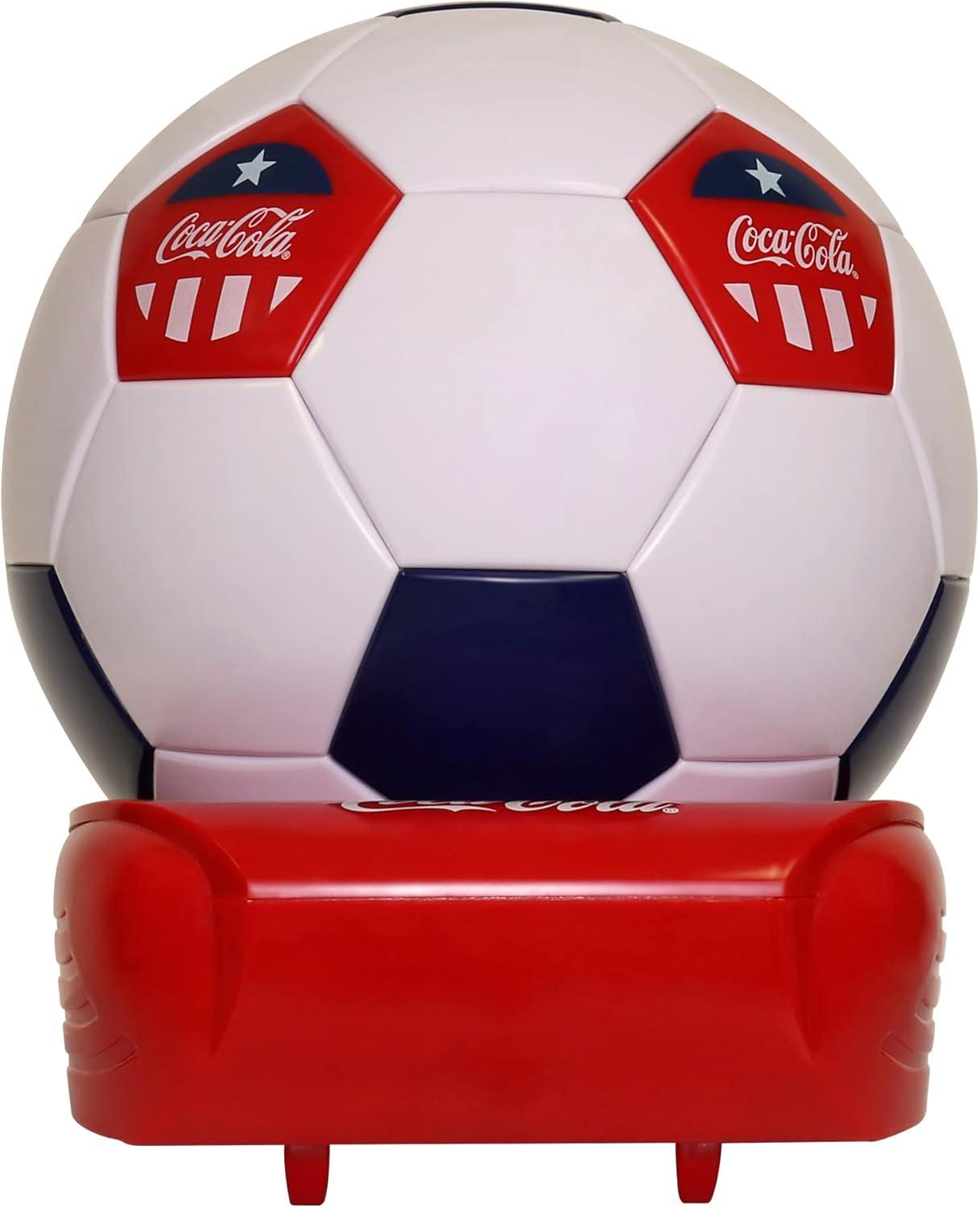 image:imageCocaCola Soccer Ball 5 Can Cooler 12V DC110V AC Cooler for home dorm office travel camping car boat truck beverages snacks skincare cosmetics medication
