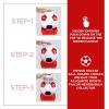 Coca-Cola Soccer Ball 5 Can Cooler, 12V DC/110V AC Cooler, for home, dorm, office, travel, camping, car, boat, truck, beverages, snacks, skincare, cosmetics, medication