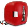 Coca-Cola Heritage Portable 12 Can Thermoelectric Mini Fridge Cooler Warmer 7.9 L/ 8.3 Quarts Capacity, 12V DC/110V AC for home, dorm, office, beverages, snacks, skincare, cosmetics, medication