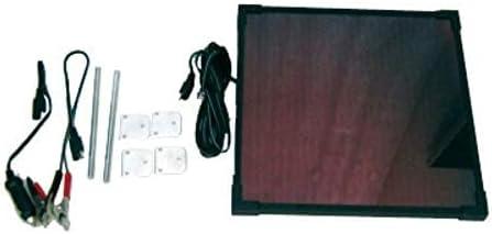 image:imageKoolatron 12 Volt Solar Trickle Charger 6W 415 mAh For RV Boat Truck Vehicle amp Automotive Maintenance With Waterproof Solar Powered Panel Includes DC PlugIn Connector Battery Clamps amp J Plug
