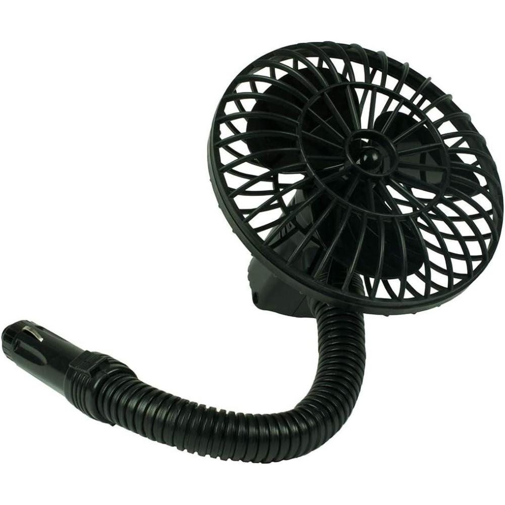 image:imageKoolatron AutoKool Solar Powered Car Mini Fan Exhaust Vent Air Circulation Cooling Solar Operated Panel Portable Ventilation System for Parked Vehicles Truck SUV Van11x7