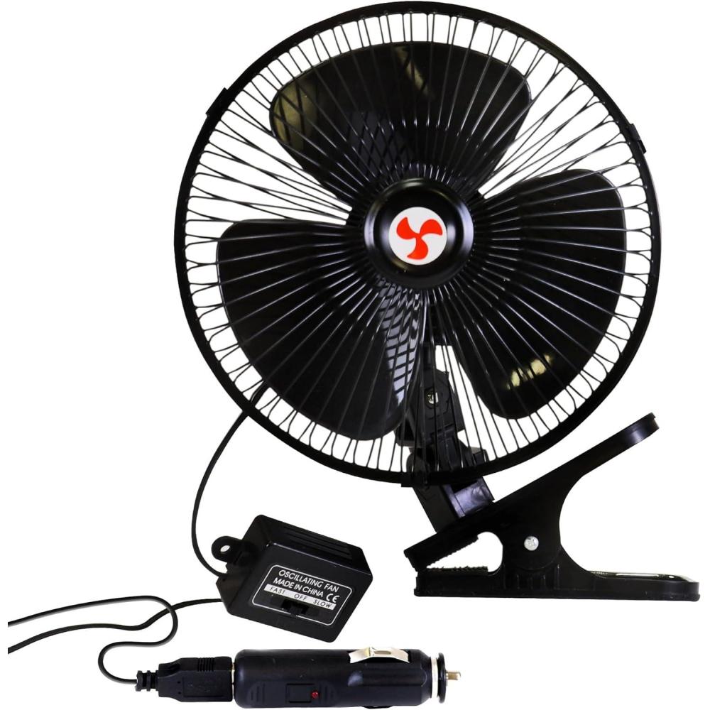 image:imageKoolatron AutoKool Solar Powered Car Window Mini Fan Exhaust Vent Air Circulation Cooling Solar Operated Panel Portable Ventilation System for Parked Vehicles Truck SUV Van
