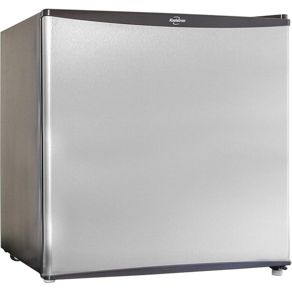 image:imageKoolatron KBC70 Compact Fridge with Freezer Black 256 Cubic Feet 70 L Capacity for Snacks Frozen Meals Beverages Juice Beer Den Dorm Office Games Room or RV