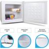 Koolatron 1.2 Cubic Feet Capacity White Upright freezer – 1 wired shelf, Garage Ready, Meat Storage, Manual Defrost, Space Saving, Congelador For Home, Apartment, Basement, Dorm, Room