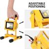Koolatron 12V Portable Work Light – With Lithium-Ion Battery, Rechargeable, Portable, Waterproof LED Flood Standing Worklight For Camping, Jobsite, Vehicles, Car, Truck, Van, Tractor, Jeep & Etc