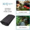 Koolatron Koolscapes 270 Gallon Pond Kit with Lighting, 270 Gallon with Sola, Black(Black)