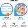 Koolatron Refrigerator – 3.2 Cubic Feet Capacity, White Mini Fridge With Freezer For Kitchen, Bedroom, office, Dorms, Cool Storage For Wine, Beverages, Compact Free Standing, Neveras Pequeñpara