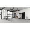 Oskar 5-Tier Storage Shelf, Interlocking Heavy Duty Shelving Unit, 750 lbs(‎18 x 36 x 73.8 inches), Multipurpose Organizer for Garage, Basement, Utility Shed, Workshop, Made in North America, Black(Black)