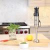 Total Chef Immersion Blender – Electric Handheld Stick Mixer with Stainless Steel Shaft, Variable Speed for Smoothies, Soups, Milkshakes, Baby Food, Puree, Batidora de Inmersión