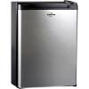 Koolatron 12V / 110V Refrigerator – Mini Fridge for Trucks Cool Storage for Kitchen Bedroom Office Travel Camping Dorms Compact Free Standing Neveras Pequeñpara Apartment 1.76 cu.ft – Black