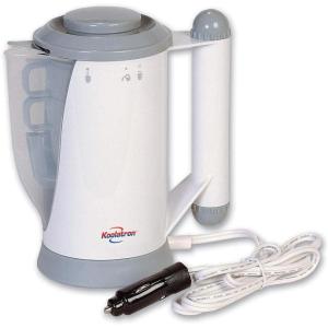 Koolatron 12 Volt Electric Beverage Heater – Portable 12V DC Powered Warmer Mug for Car, Truck, and Travel, Ideal for Instant Heating Water, Coffee, Tea, Milk, and Food
