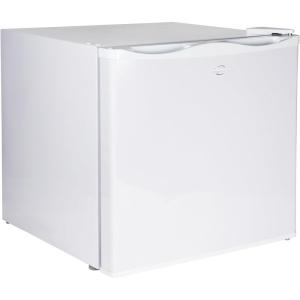 Koolatron Mini Upright Freezer 1.2 cu ft (34L) White, Manual Defrost, Space-Saving Flat Back, Reversible Door, Wire Shelf, for Apartment, Condo, Office, RV, Cabin, Dorm Room, Home Bar