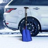 Koolatron Michelin Ultra Compact 40″ Folding Utility Snow Shovel for Car Emergency, Blue, Telescoping Handle, Collapsible, Lightweight, Winter Survival Gear, for SUV, Truck, Snowmobile – 4 Pack